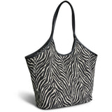 PIECES PIECES dame taske PCVERA Bag Birch Zebra