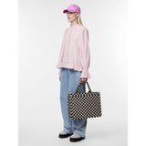 PIECES PIECES dame top PCASSRA Restudsalg Cloud Dancer BITTERSWEET