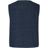 PIECES PIECES dame vest PCFABIA Restudsalg Dark Blue Denim