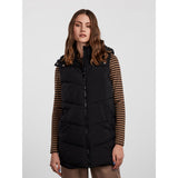 PIECES PIECES dame vest PCJAMILLA Restudsalg Black