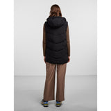 PIECES PIECES dame vest PCJAMILLA Restudsalg Black