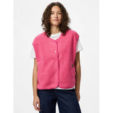 PIECES PIECES dame vest PCKATTY Vest Shocking Pink