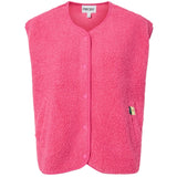 PIECES PIECES dame vest PCKATTY Vest Shocking Pink