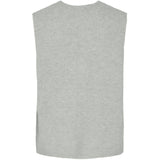 PIECES PIECES dame vest PCSILLY Restudsalg Light Grey Melange