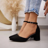 SHOES Philippine dame sko 7584 Restudsalg Black