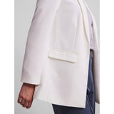 PIECES Pieces dame blazer PCBOSSY Restudsalg Cloud Dancer