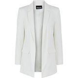 PIECES Pieces dame blazer PCBOSSY Restudsalg Cloud Dancer