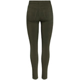 PIECES Pieces dame jeans PCHIGHSKIN Restudsalg Forest Night