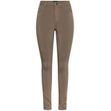 PIECES Pieces dame jeans PCHIGHSKIN Restudsalg Morel