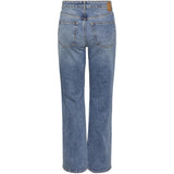 PIECES Pieces dame jeans PCHOLLY Restudsalg Medium blue denim
