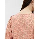 PIECES Pieces dame kjole PCGILBERTA Restudsalg Coral