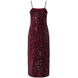 PIECES Pieces dame kjole PCKAM Dress Towny port Towny Port Sequins