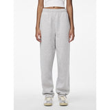 PIECES Pieces dame sweatbukser PCCHILLI Sweatpant Light Grey Melange