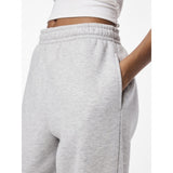 PIECES Pieces dame sweatbukser PCCHILLI Sweatpant Light Grey Melange