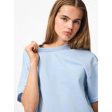 PIECES Pieces dame t-shirt PCSKYLAR T-shirt Cashmere Blue