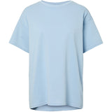 PIECES Pieces dame t-shirt PCSKYLAR T-shirt Cashmere Blue