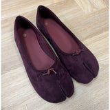 SHOES Pilea dame ballerinasko HM12-6 Ballerinas Dark red
