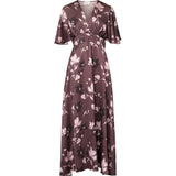 Sisters Point SISTERS POINT dame kjole GISELA Dress Berry Flower