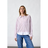 Sisters Point SISTERS POINT dame skjorte EDNA Shirt Rose/Navy