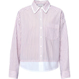 Sisters Point SISTERS POINT dame skjorte EDNA Shirt Rose/Navy