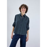 Sisters Point SISTERS POINT dame skjorte IRINE Shirt Navy Check
