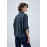 Sisters Point SISTERS POINT dame skjorte IRINE Shirt Navy Check