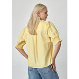 Sisters Point SISTERS POINT dame skjorte ISOLA Shirt Yellow Stripe