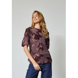 Sisters Point SISTERS POINT dame t-shirt SIS T-shirt Brown/Brown