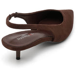 SHOES Sabela dame stiletter 9793 Shoes Brown