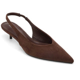 SHOES Sabela dame stiletter 9793 Shoes Brown