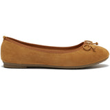 SHOES Tanja dame ballerina sko W2300 Shoes Camel