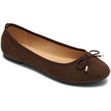 SHOES Tanja dame ballerina sko W2300 Shoes Marrone