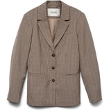 Vero Moda VERO MODA DAME BLAZER AWSIMMA Blazer Beaver Fur Black and Root Beer