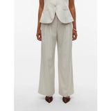 Vero Moda VERO MODA DAME BUKSER VMMIKELA Restudsalg Birch Melange