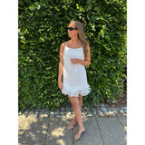 Vero Moda VERO MODA DAME KJOLE VMNOVA Restudsalg Snow white