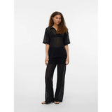 Vero Moda VERO MODA DAME POLO TOP VMCAILEY Shirt Black
