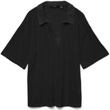 Vero Moda VERO MODA DAME POLO TOP VMCAILEY Shirt Black