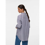 Vero Moda VERO MODA DAME SKJORTE AWPARINA Shirt Allure ZINFANDEL/BIRCH