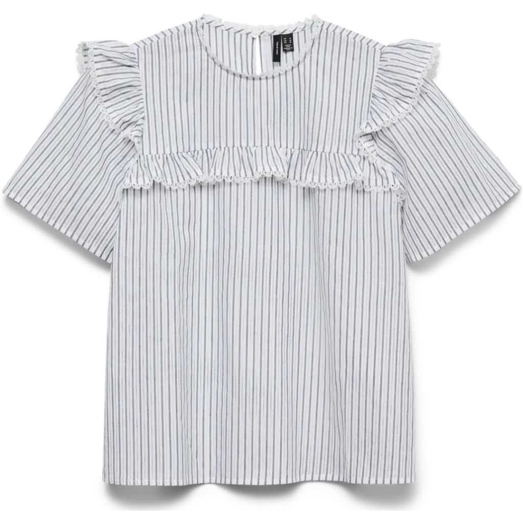 VERO MODA dam topp VMNATALI - Snow white