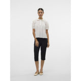 Vero Moda VERO MODA DAME TOP VMROXANNE Shirt Snow white