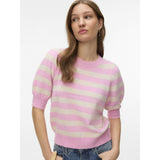 Vero Moda VERO MODA Dame Pullover VMDoffy Knit Bonbon BIRCH