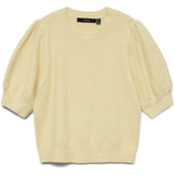 Vero Moda VERO MODA Dame Pullover VMDoffy Knit Golden Haze WHITE MELANGE