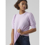 Vero Moda VERO MODA Dame Pullover VMDoffy Knit Orchid Bloom MELANGE