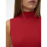 Vero Moda VERO MODA Dame Top Awvitoria Top Molten Lava