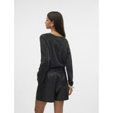 Vero Moda VERO MODA Dame Trøje VMDoffyshine Blouse Black lurex