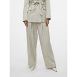 Vero Moda VERO MODA dame bukser VMOMARI Restudsalg Light Grey Melange