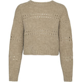 Vero Moda VERO MODA dame cardigan VMADELINA Cardigan Silver Mink W. MELANGE