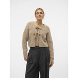 Vero Moda VERO MODA dame cardigan VMADELINA Cardigan Silver Mink W. MELANGE