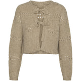 Vero Moda VERO MODA dame cardigan VMADELINA Cardigan Silver Mink W. MELANGE