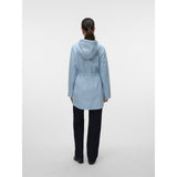 Vero Moda VERO MODA dame jakke VMMALOU Rainwear Cashmere Blue